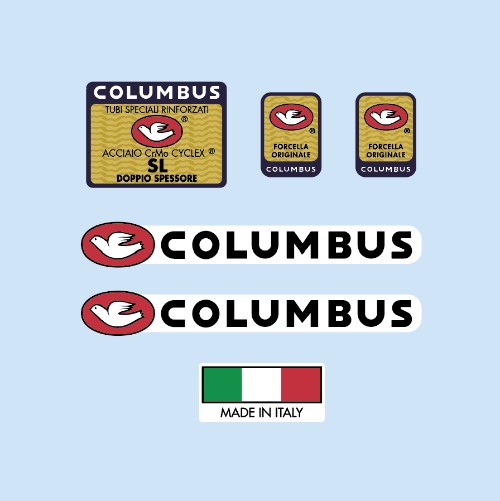 Columbus Set 0006 – Bicycle Decals