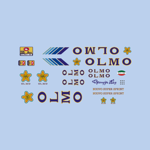 Olmo Set 0003 Bicycle Decals Olmo Set 0003 Bicycle Decals