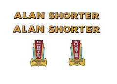 Alan Shorter SET 02-Bicycle Decals