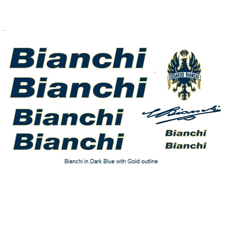 Adesivo Bianchi 120° Anniversario – Decal Vintage 2005 Per Bici Da Corsa