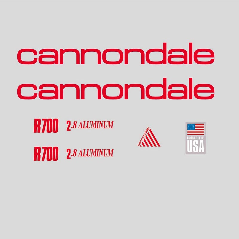 希少！USA Cannondale R700 TRACK ステッカーセット Cannondale R700 Model Stickers / Decals -100 – Bicycle Decals