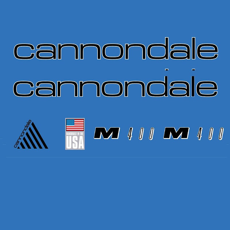 Cannondale Decals Stickers Autocollants Graphiques de Vélo Adesivi