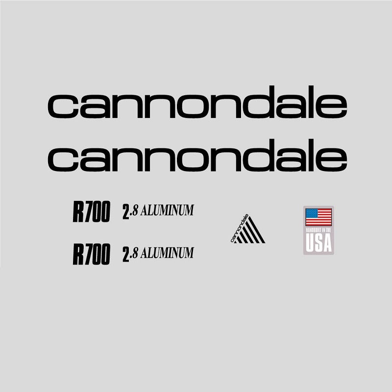 Adesivi Bicicletta Cannondale R900 – Decalcomanie Argento Modello N.940 - Foto 3