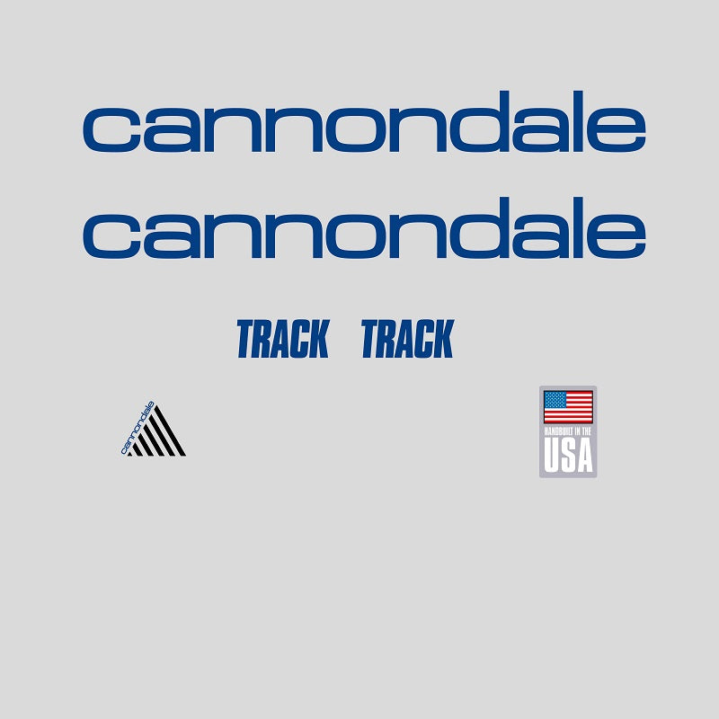 Cannondale Track Bike Stickers / Decals n.004 – Bicycle Decals