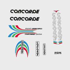 Concorde Set 202-Bicycle Decals