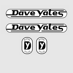 Dave Yates Set 1-Bicycle Decals
