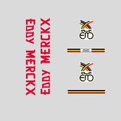 Eddy Merckx SET 110-Bicycle Decals