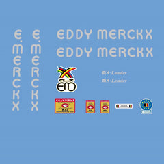 Eddy Merckx SET 153-Bicycle Decals
