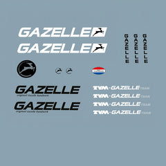 Gazelle Set 300-Bicycle Decals