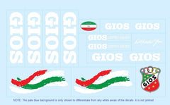 Gios Set 3-Bicycle Decals