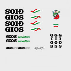 Gios Set 41-Bicycle Decals
