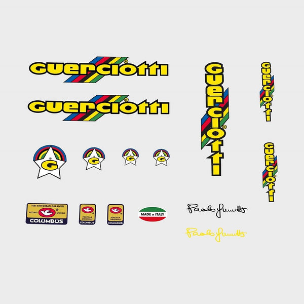 Guerciotti Set 800-Bicycle Decals