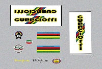 Guerciotti Set 830-Bicycle Decals