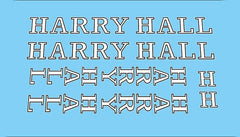 Harry Hall SET 2-Bicycle Decals