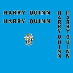 Harry Quinn Set 20-Bicycle Decals