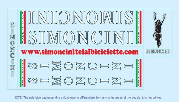 Simoncini SET 1-Bicycle Decals