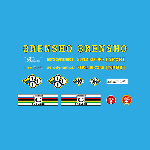 3Rensho Bicycle Decals / Stickers