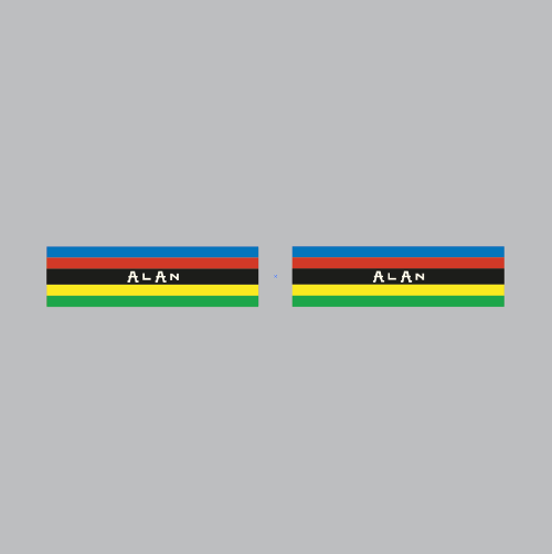 Alan set 9750 – Bicycle Decals