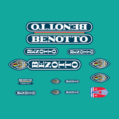 Benotto Bicycle Decals / Stickers
