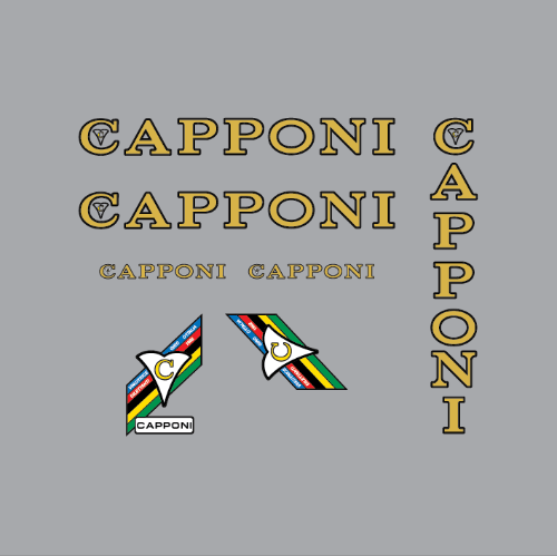 Capponi Set 0002 | Bicycle Decals