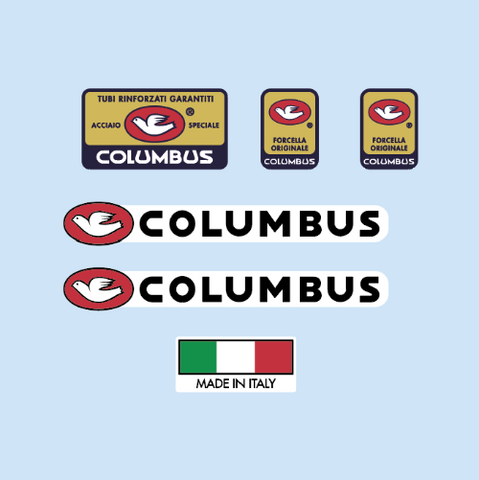 Columbus Bicycle Tubing Decals / Stickers