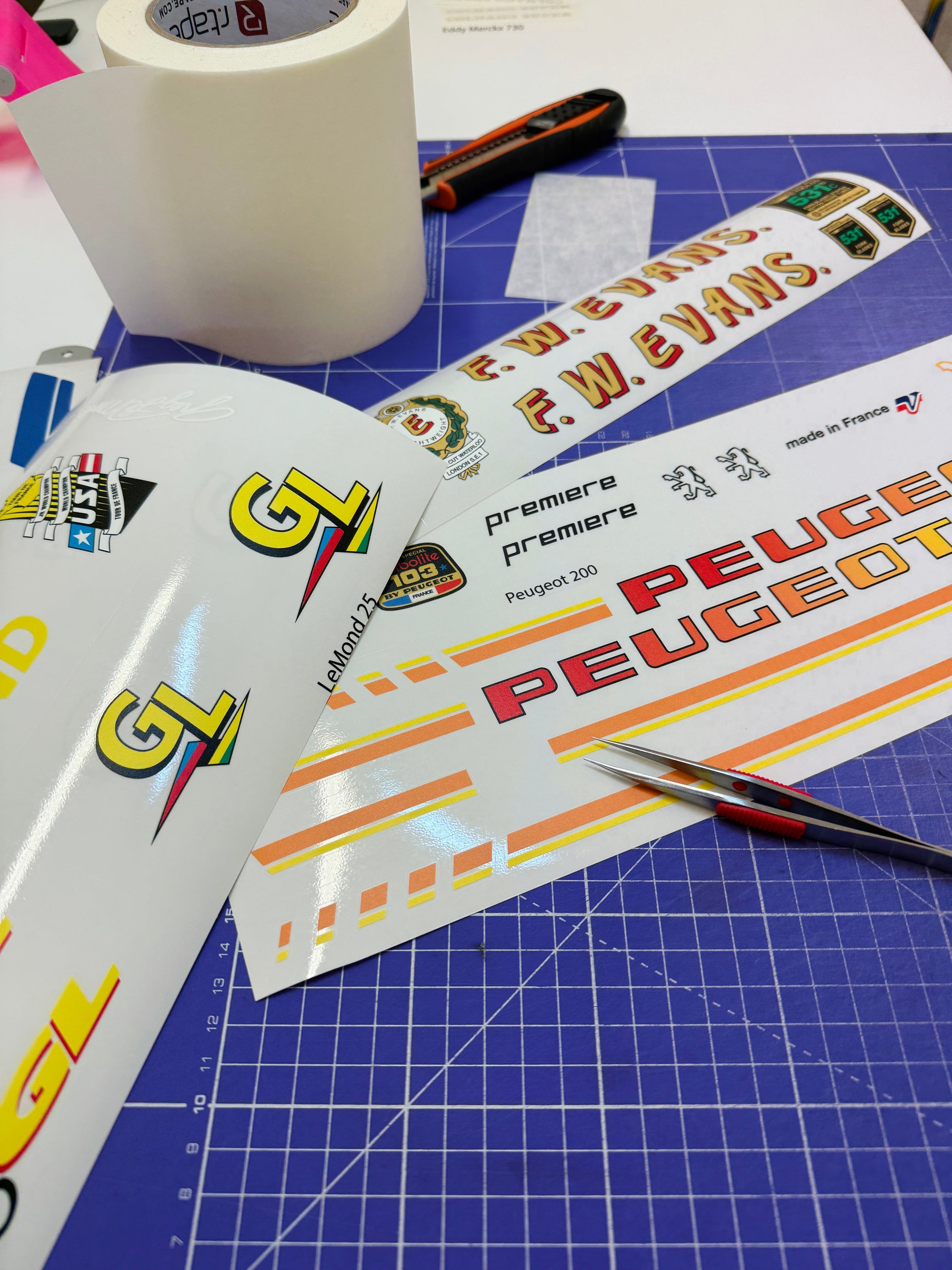 Decat Sticker Bicycle Decals/Stickers | Bike Decals | Worldwide Shipping