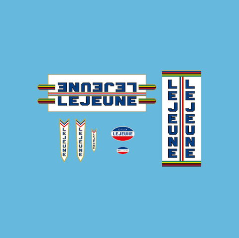 Lejeune Bicycle Decals / Stickers