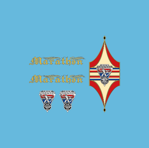 Marathon Leach Set 0001 – Bicycle Decals