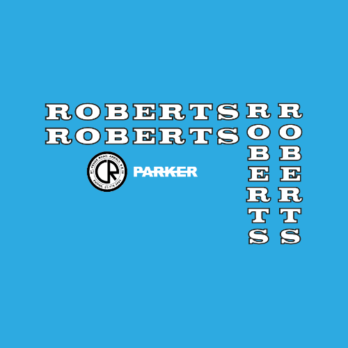 Cal Ropberts Png Chas Roberts Bicycle Decals / Stickers