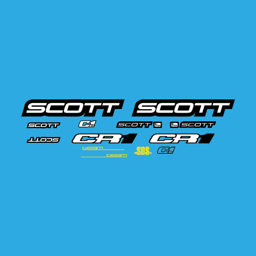 Scott Set 0004 | Bicycle Decals