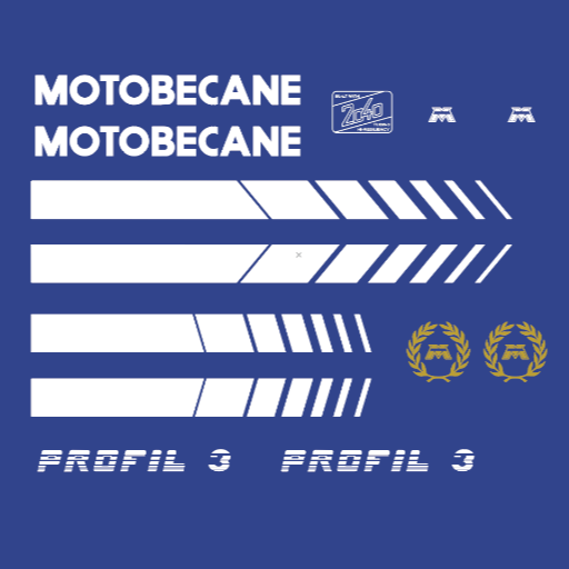 Kit Stickers Motobecane Vert - Mobz Kit Stickers Motobecane Vert - Mobz