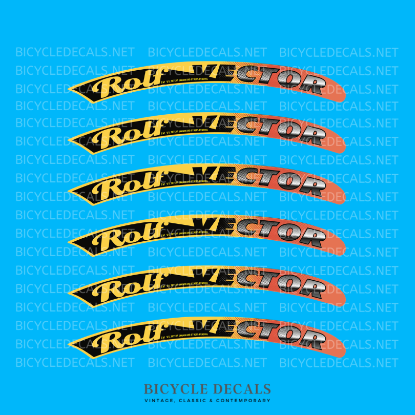 Rolf Vector SET 0001 | Bicycle Decals Rolf Vector