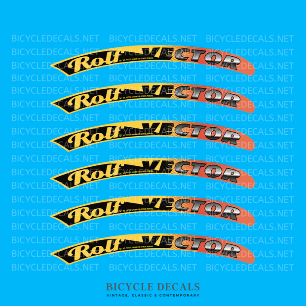 Rolf Vector SET 1-Bicycle Decals