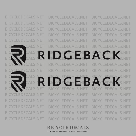 Ridgeback  MTB Stickers / Decals