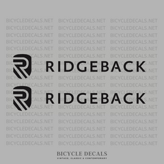 Ridgeback Set 2-Bicycle Decals