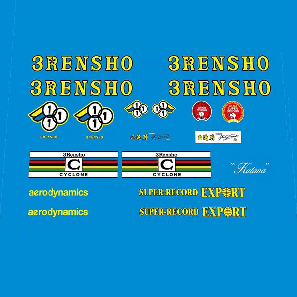 3Rensho_SET_2-Bicycle Decals