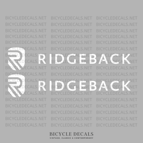 Ridgeback  MTB Stickers / Decals