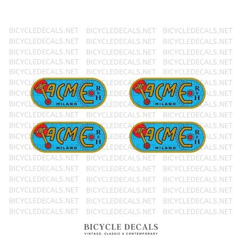 Acme Bicycle Rim Decals / Stickers