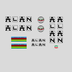 Alan Set 20-Bicycle Decals