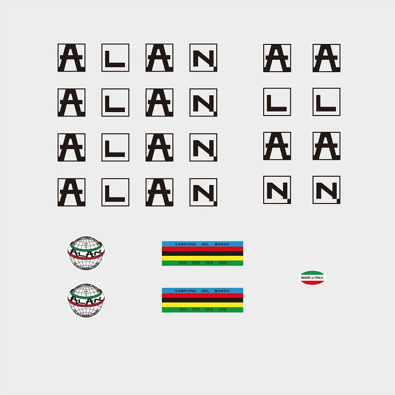 Alan Set 790-Bicycle Decals