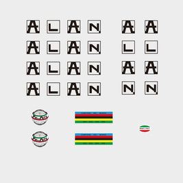 Alan Set 790-Bicycle Decals