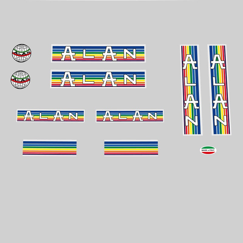 Alan Set 800-Bicycle Decals