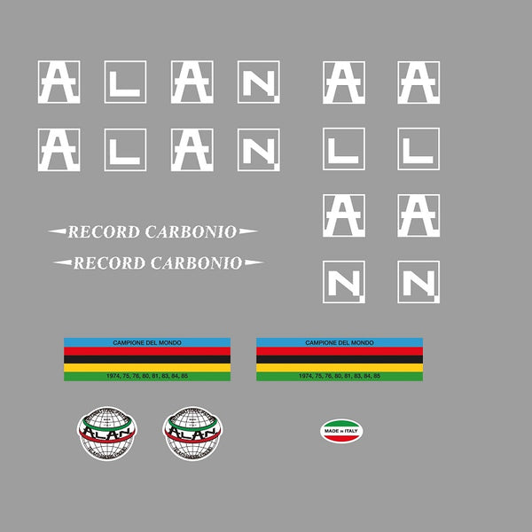 Alan Set 850-Bicycle Decals