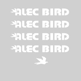 Alec Bird Set 100-Bicycle Decals