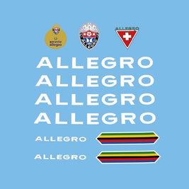 Allegro Set 102-Bicycle Decals