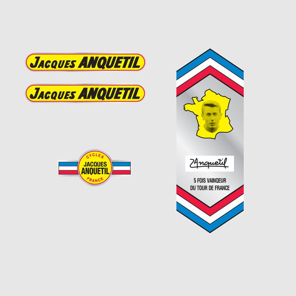Anquetil SET 1-Bicycle Decals