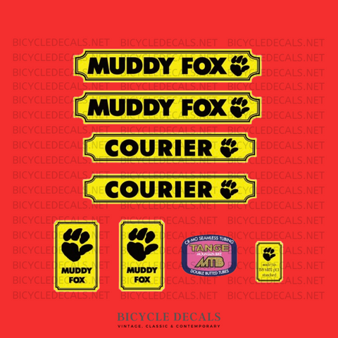Muddy Fox MTB Stickers / Decals