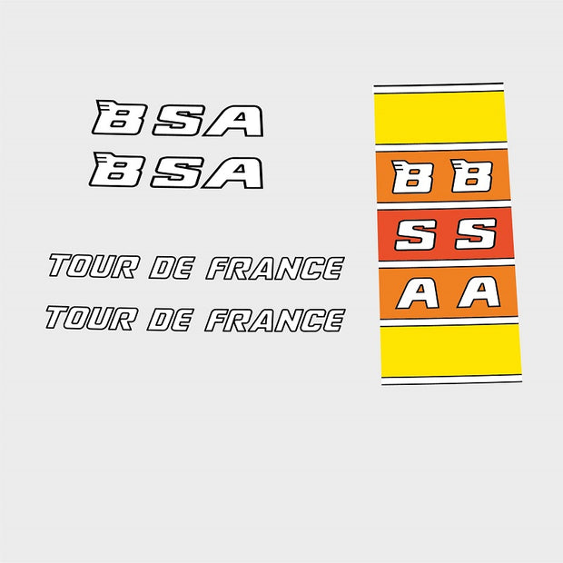 BSA Set 750-Bicycle Decals