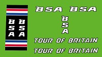 BSA Set 12-Bicycle Decals