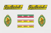 Bartali Set 20-Bicycle Decals